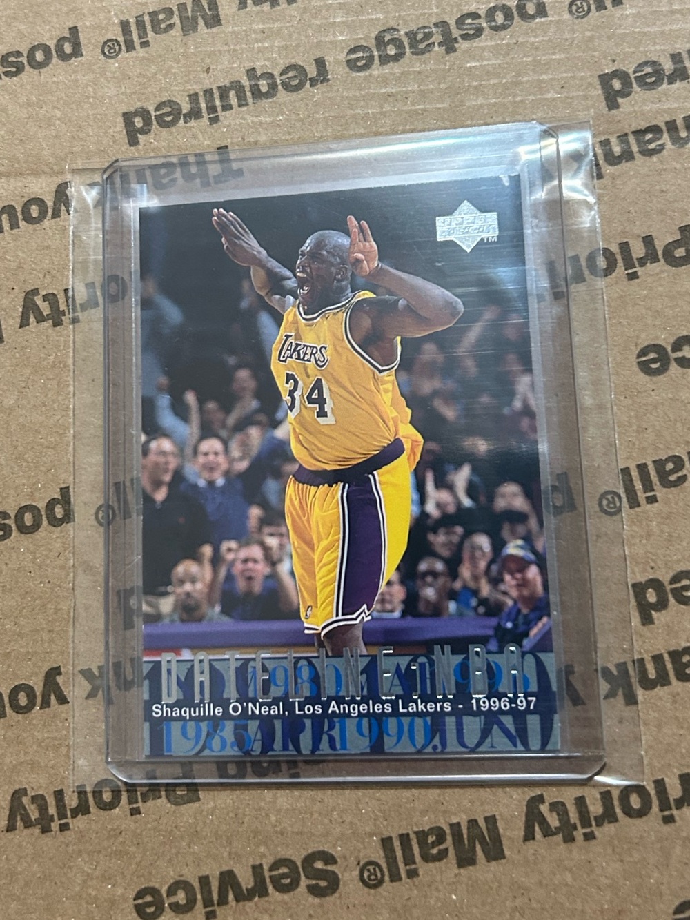 Shaq O’Neal Upper Deck “Dateline NBA” Card No. 320